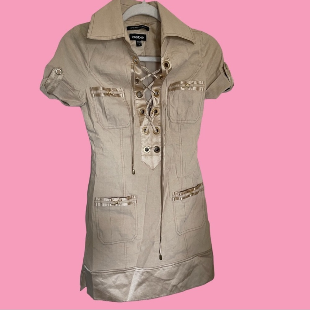Bebe fitted dress size:0